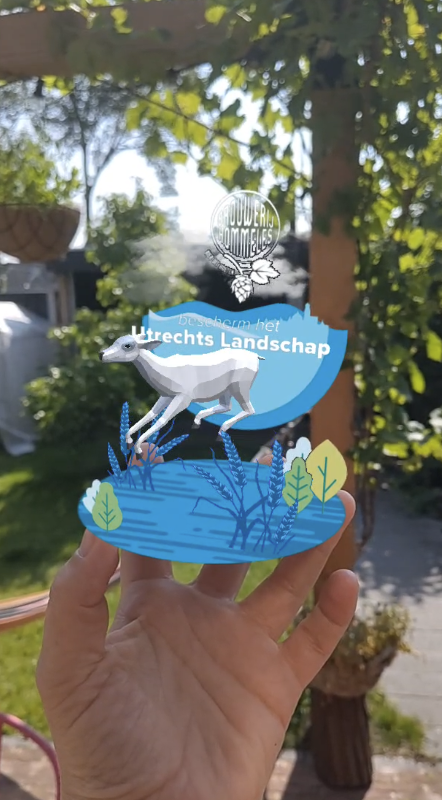 Project: Hommeles Utrechtse Blauwe (AR beer coaster)